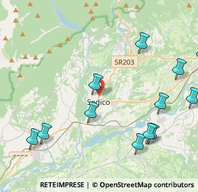 Mappa A a1, 32036 Sedico BL, Italia (6.6375)