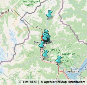 Mappa Via Venezia, 28845 Domodossola VB, Italia (5.42)