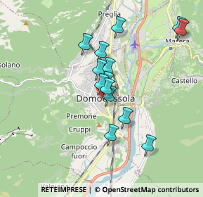 Mappa Via Venezia, 28845 Domodossola VB, Italia (1.48214)