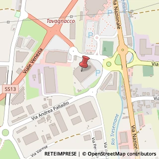 Mappa Via Vittorio Alfieri, 3, 33010 Tavagnacco, Udine (Friuli-Venezia Giulia)