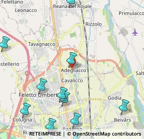 Mappa Via Centrale, 33010 Feletto Umberto UD, Italia (3.2)