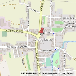 Mappa Via Ribis, 6, 33010 Tavagnacco, Udine (Friuli-Venezia Giulia)