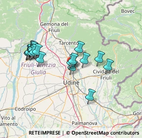 Mappa Via Centrale, 33010 Feletto Umberto UD, Italia (13.6885)