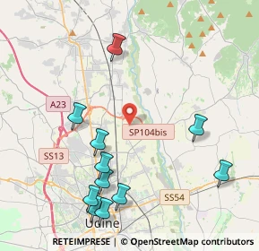 Mappa Reana Del Rojale, 33010 Reana del Rojale UD, Italia (4.73636)