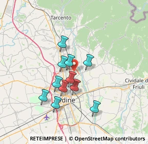 Mappa Reana Del Rojale, 33010 Reana del Rojale UD, Italia (5.52455)