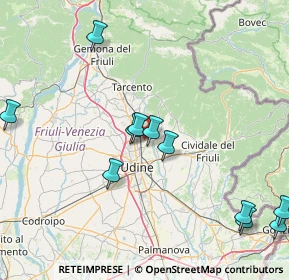 Mappa Reana Del Rojale, 33010 Reana del Rojale UD, Italia (18.53273)