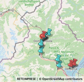 Mappa Via Gisella Floreanini, 28845 Domodossola VB, Italia (12.34846)