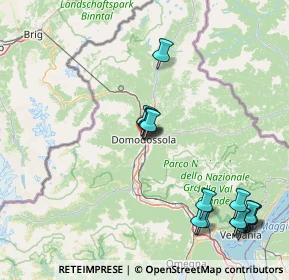 Mappa Via Cantarana, 28845 Domodossola VB, Italia (18.814)