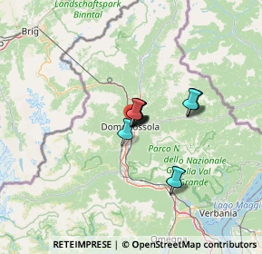 Mappa Via Giuseppe Verdi, 28845 Domodossola VB, Italia (7.57)