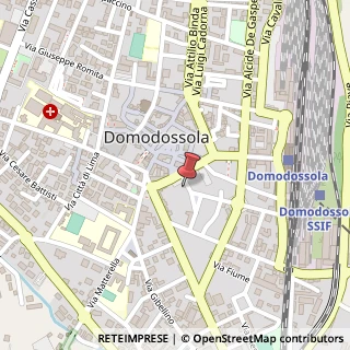 Mappa Via Luigi Francioli, 8A, 28845 Domodossola, Verbano-Cusio-Ossola (Piemonte)