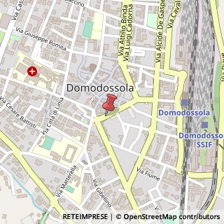 Mappa Via Giuseppe Garibaldi, 28845 Domodossola VB, Italia, 28845 Domodossola, Verbano-Cusio-Ossola (Piemonte)