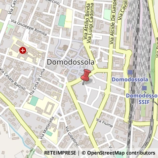 Mappa Via Luigi Francioli, 4, 28845 Domodossola, Verbano-Cusio-Ossola (Piemonte)