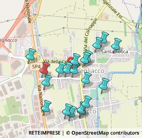 Mappa Via della Chiesa, 33010 Adegliacco UD, Italia (0.4345)