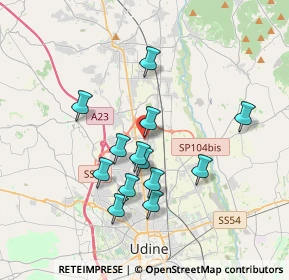Mappa Via della Chiesa, 33010 Adegliacco UD, Italia (3.17154)