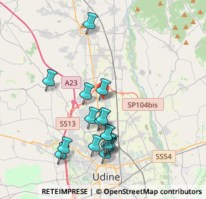 Mappa Via della Chiesa, 33010 Adegliacco UD, Italia (3.67188)