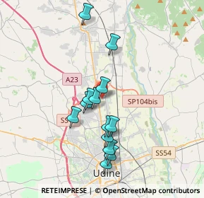 Mappa Via Kennedy, 33010 Feletto Umberto UD, Italia (3.20692)