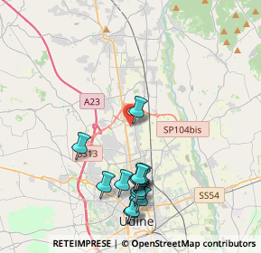 Mappa Via Kennedy, 33010 Feletto Umberto UD, Italia (4.19923)