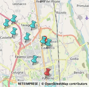 Mappa Via Kennedy, 33010 Feletto Umberto UD, Italia (3.22944)