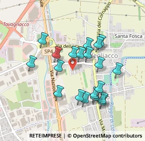 Mappa Via Kennedy, 33010 Feletto Umberto UD, Italia (0.4095)