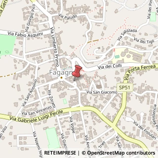 Mappa Piazza Marconi, 11, 33034 Fagagna, Udine (Friuli-Venezia Giulia)