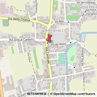 Mappa Via Centrale, 59, 33010 Tavagnacco, Udine (Friuli-Venezia Giulia)