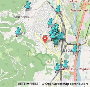 Mappa Via I. Braggio, 28845 Domodossola VB, Italia (0.74421)