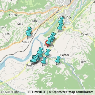 Mappa Via Augusto Buzzati, 32020 Limana BL, Italia (1.4925)