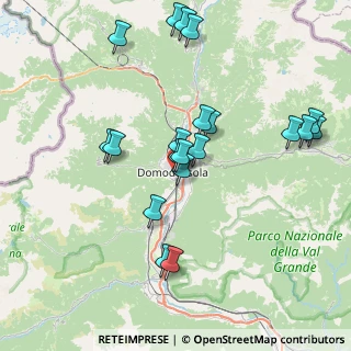 Mappa Via Giacomo Trabucchi, 28845 Domodossola VB, Italia (7.679)