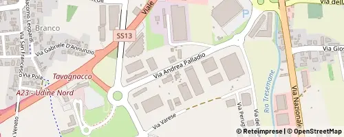 Mappa Tavagnacco