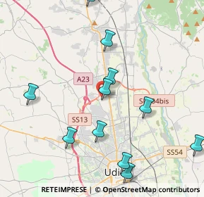 Mappa Via Andrea Palladio, 33010 Feletto Umberto UD, Italia (4.48)