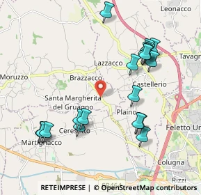 Mappa Via G. Zampa, 33030 Moruzzo UD, Italia (2.099)