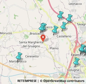 Mappa Via G. Zampa, 33030 Moruzzo UD, Italia (2.85357)