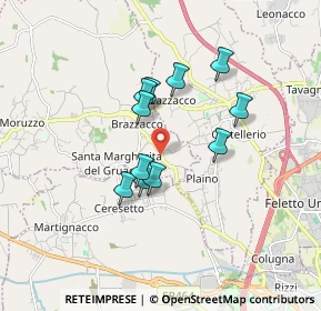 Mappa Via G. Zampa, 33030 Moruzzo UD, Italia (1.32545)