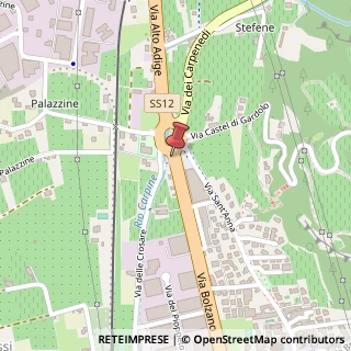 Mappa Via Maestri del Lavoro, 28, 38121 Trento, Trento (Trentino-Alto Adige)
