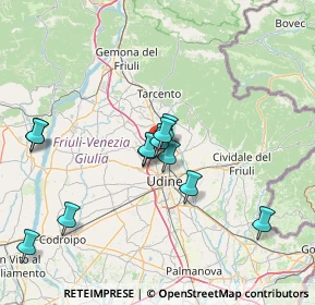 Mappa Via Guglielmo Marconi, 33010 Feletto Umberto UD, Italia (13.365)