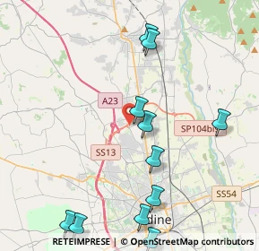 Mappa Via Guglielmo Marconi, 33010 Feletto Umberto UD, Italia (4.83455)