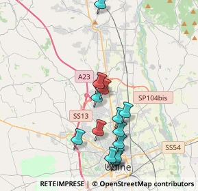 Mappa Via Guglielmo Marconi, 33010 Feletto Umberto UD, Italia (3.85286)