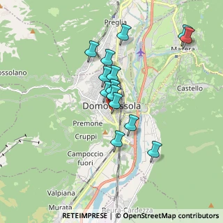 Mappa Via Gian Giacomo Galletti, 28845 Domodossola VB, Italia (1.535)