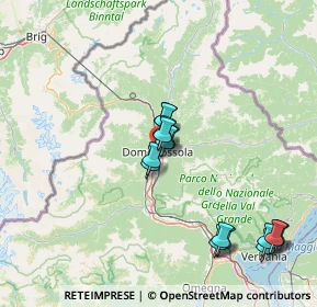 Mappa Via Gian Giacomo Galletti, 28845 Domodossola VB, Italia (14.68875)