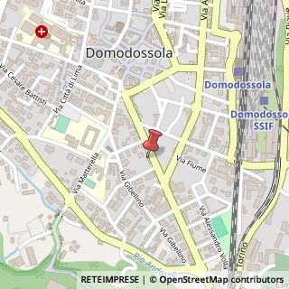 Mappa Via G. G. Galletti, 72, 28845 Domodossola, Verbano-Cusio-Ossola (Piemonte)