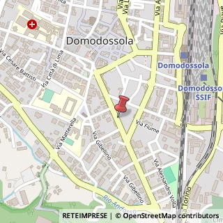 Mappa Via G. G. Galletti, 83, 28845 Domodossola, Verbano-Cusio-Ossola (Piemonte)