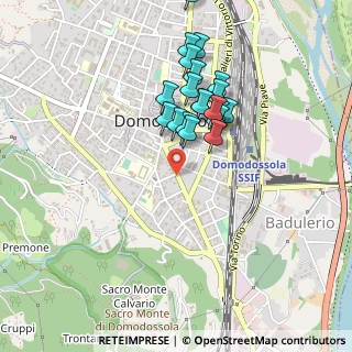 Mappa Via Giacomo Galletti, 28845 Domodossola VB, Italia (0.4075)