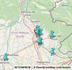Mappa Via Nazionale, 33010 Adegliacco UD, Italia (20.97923)