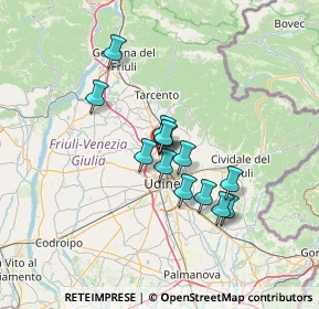 Mappa Via Nazionale, 33010 Adegliacco UD, Italia (9.88615)