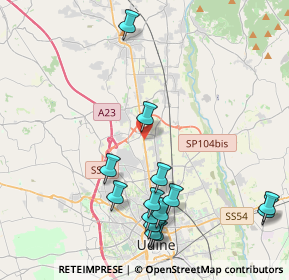 Mappa Via Nazionale, 33010 Adegliacco UD, Italia (4.75643)