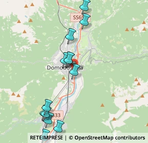 Mappa Via I Maggio, 28845 Domodossola VB, Italia (4.35385)