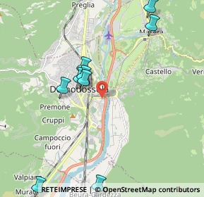 Mappa Via I Maggio, 28845 Domodossola VB, Italia (2.57091)