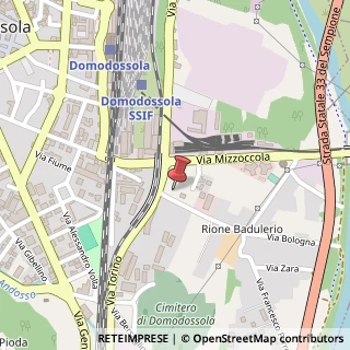 Mappa Via Umberto Girola, 3, 28845 Domodossola, Verbano-Cusio-Ossola (Piemonte)