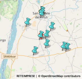Mappa Via Friuli, 33030 Rive D'arcano UD, Italia (3.18364)