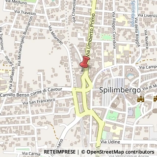 Mappa Via Umberto Iᵒ, 19, 33097 Spilimbergo, Pordenone (Friuli-Venezia Giulia)